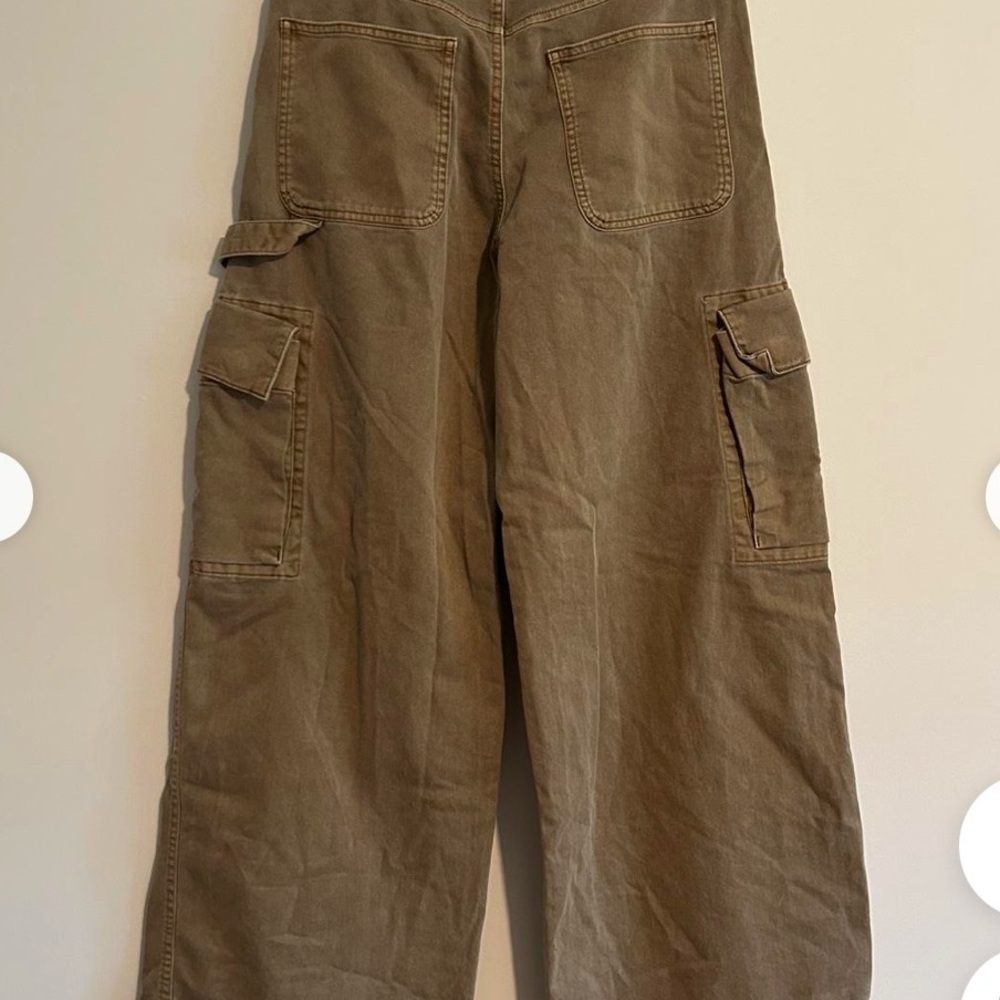 NWT Gap Women's  Baggy Cargo Khaki Pants Tan Cargo Pants Size 2 Petite - Picture 16 of 16